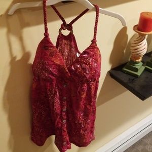 ,💥Self Esteem Halter Top M.  C016